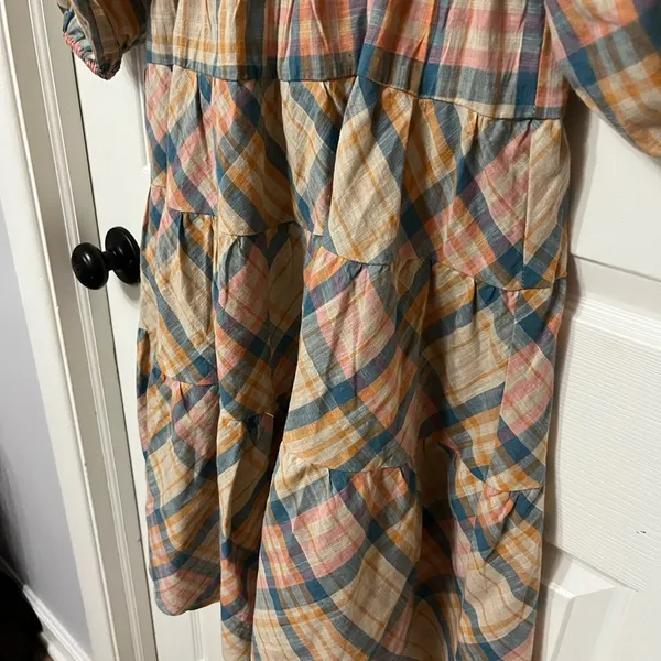 ANTHROPOLOGIE Drew plaid dress size small‎ - Image 4