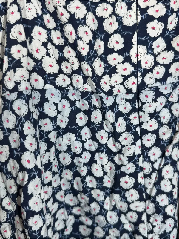 Oh Polly Princess Polly Rowi mini dress blue white‎ ditsy floral print with tie straps 4 - Image 6