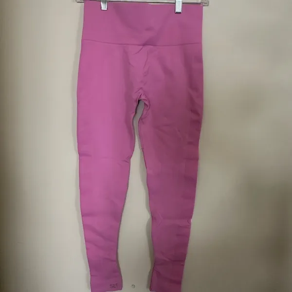 SET ACTIVE Sculptflex Pink Leggings - Image 2
