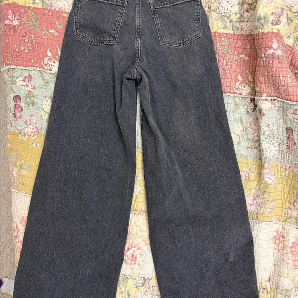 BDG Charcoal black Wide-Leg Jeans - Image 4