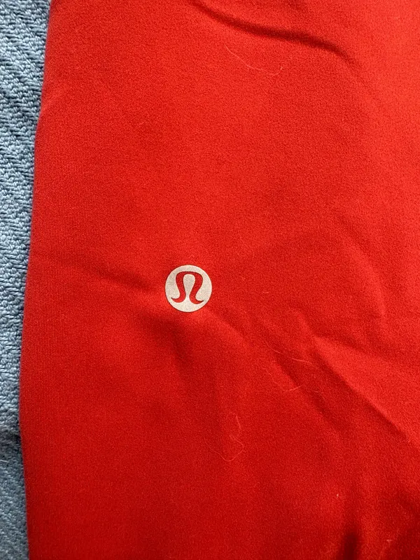 Red Lululemon Leggings - Image 4