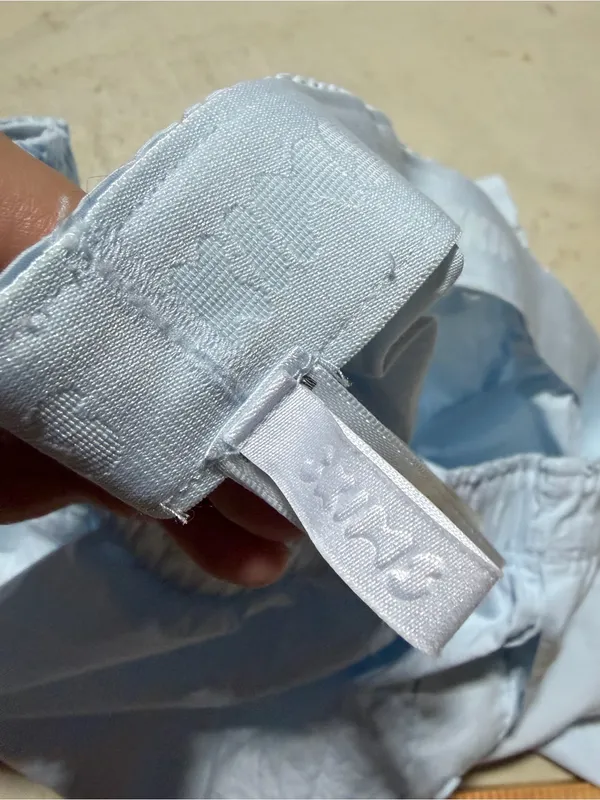Skims Light Blue boxer Shorts small - Image 9