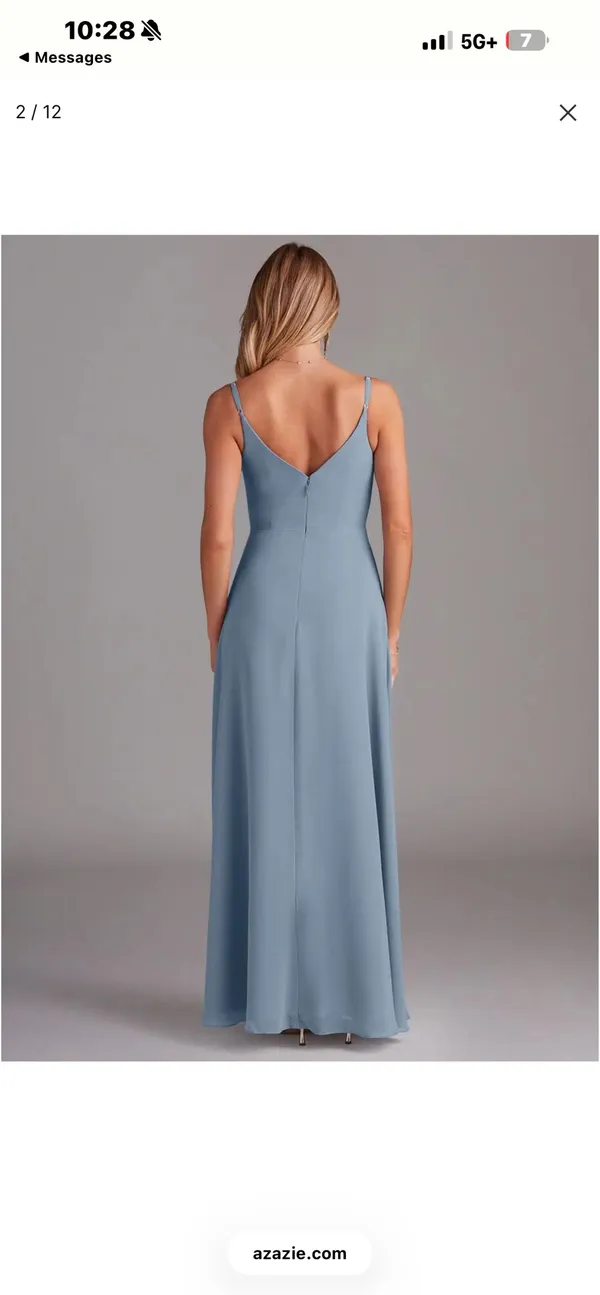 Azazie Bridesmaid Dress - Image 4