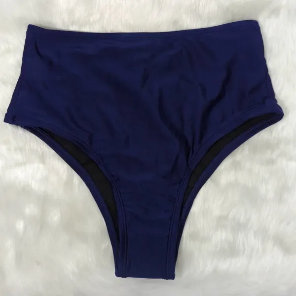 HALARA SWIMWEAR Solid High Waisted Bikini Bottom Swimsuit‎ | MEDIUM - Image 2