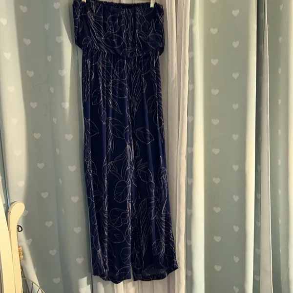 J Valdi Size M Strapless Jumper Blue Size M - Image 7