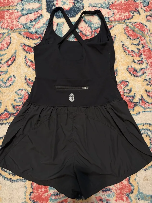 Free People Black Runsie size Small - Image 2