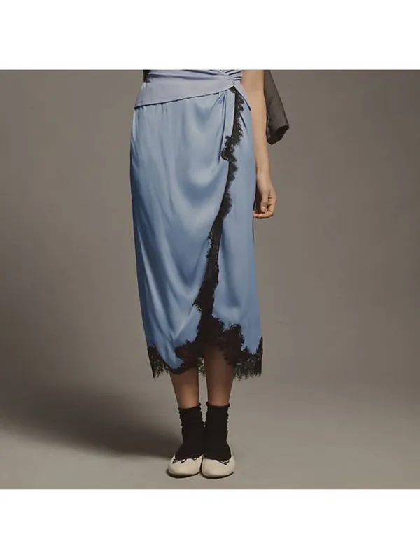 ANTHROPOLOGIE The Keeley Twofer Midi Dress - Image 7