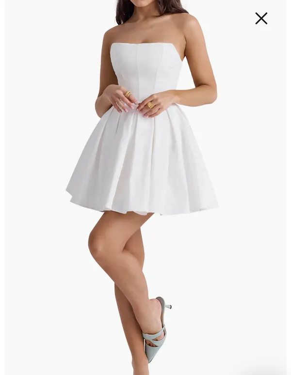 House Of CB Emmanuela Strapless Cocktail Minidress - Image 2