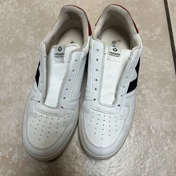 Victoria‎ Madrid Trainer Women’s Size 39 White/red/blue - Image 7