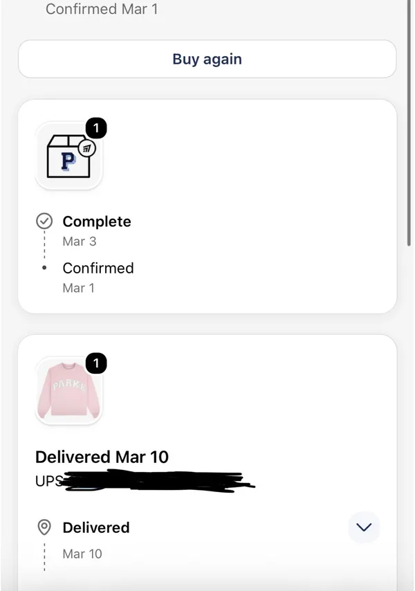 BRAND NEW Authentic Parke Varsity Mockneck Sprinkle Fleece Birthday Collection Size L/XL - Image 8