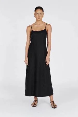 DISSH Lucia Linen Midi Dress - Image 2