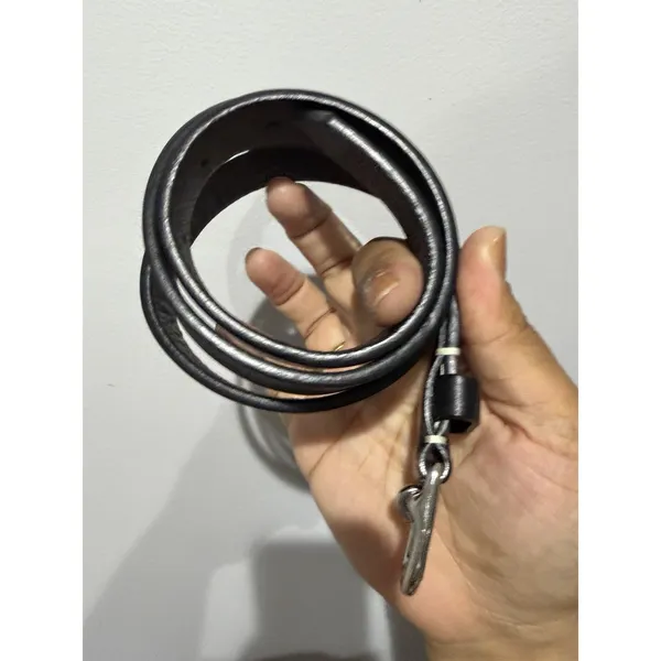 COACH 8566 Black Cowhide Belt Women's Size Small - Image 4