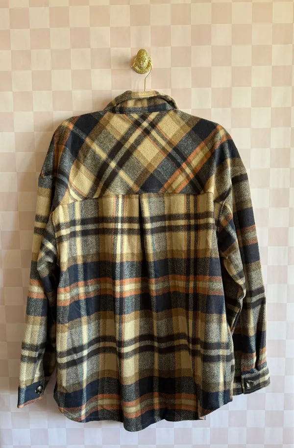 Shaket Flannel Brown Size XXL - Image 4