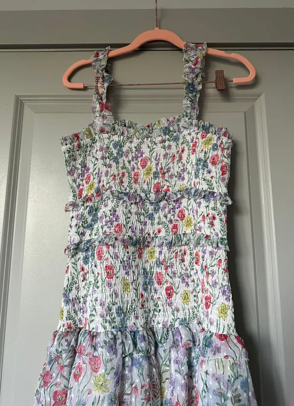 Saylor maxi floral Dress - Image 5
