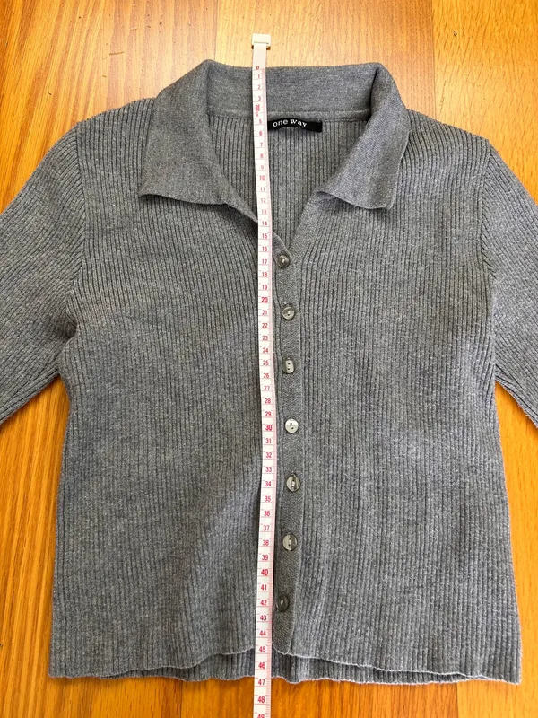 One Way Grey Nites Long Sleeve Top - Image 6