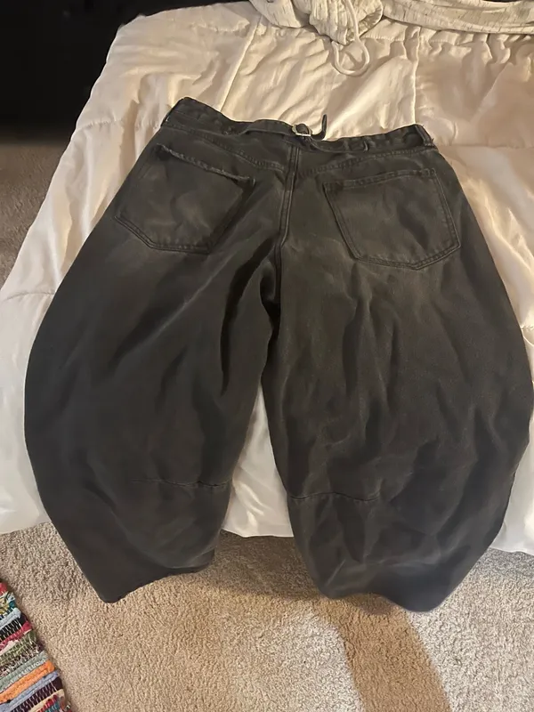 Song baggy jeans Black Size 9/29 - Image 2