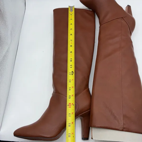 Franco Sarto Koko Womens 6.5M Sienna Leather Pointed Toe Medium‎ Calf Tall Boot - Image 3