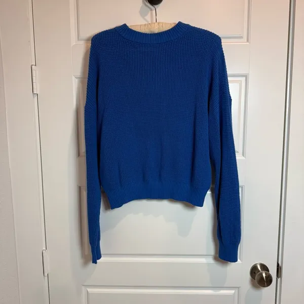 Melrose and Market Royal Blue Crew Neck Sweater - Image 3