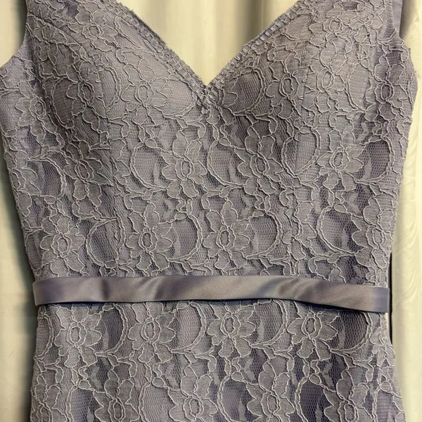 Mori Lee 21541 VIOLET PROM GALA BRIDESMAIDS FORMAL‎ SIZE 4 C46 - Image 5