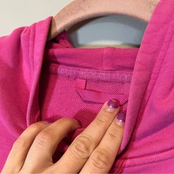 Lululemon All Yours Cropped Hoodie Pink‎ Women’s 6 - Image 4