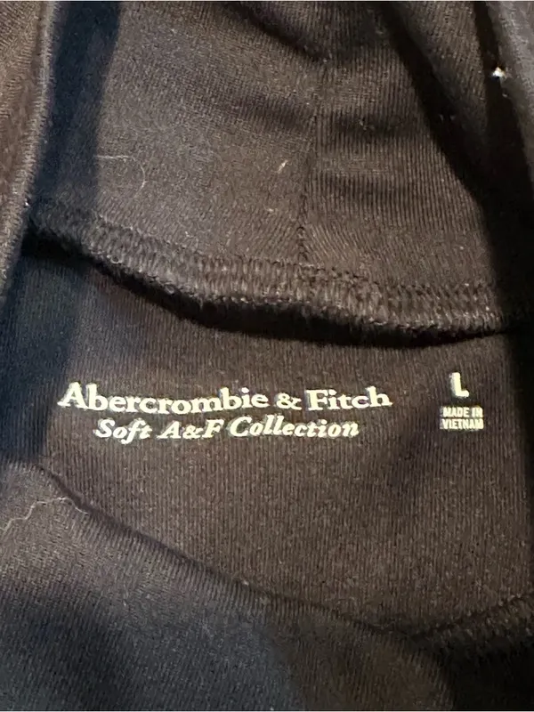 Abercrombie & Fitch Black Long-Sleeve Mock Neck Bodysuit - Image 5