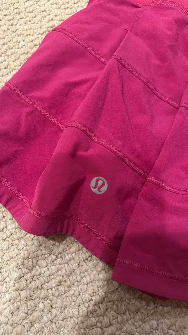 Lululemon Pace Rival Skirt Pink - Image 3
