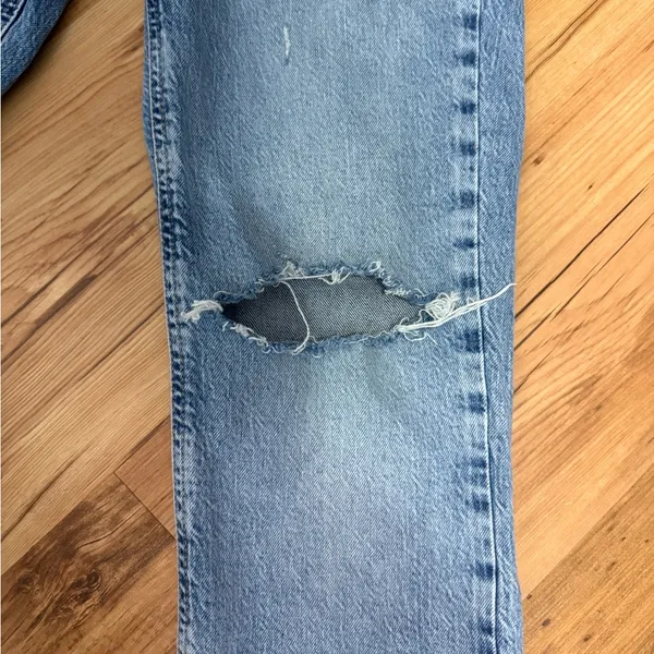 Zara Blue Denim Jeans - Image 11