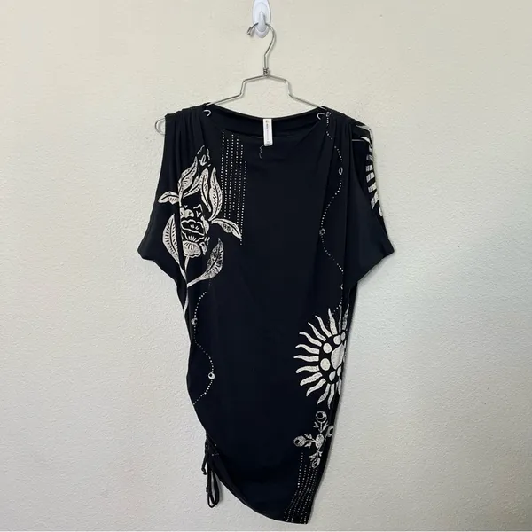 Daily Practice‎ by Anthropologie Ruched Sleeveless Dress Womens Size XXS - Image 5