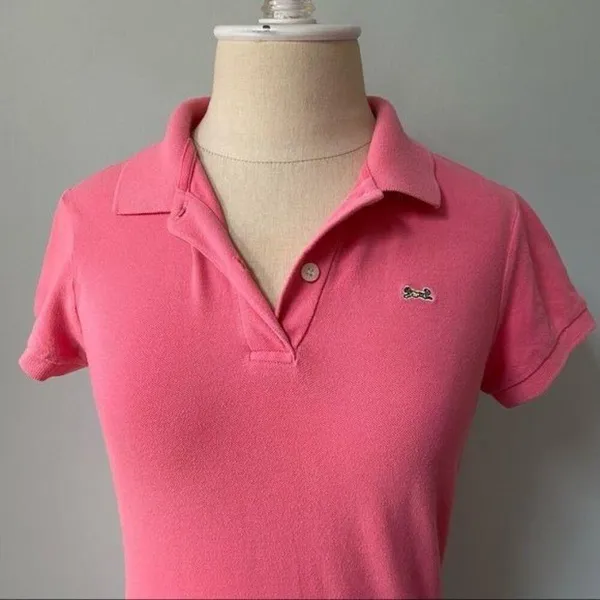 Le Tigre Pink Polo Shirt - Image 2