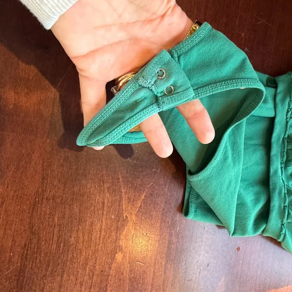 INTIMATELY FREE PEOPLE Green Low Back Cotton Bodysuit Size XS/S - Image 8