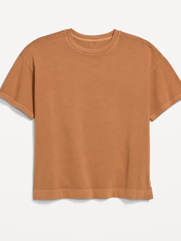 5 for $20 MIX N MATCH NWT Brown Crewneck Tee - Image 3