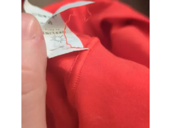 Aerie Red real me high rise super flare cross over leggings size small - Image 7
