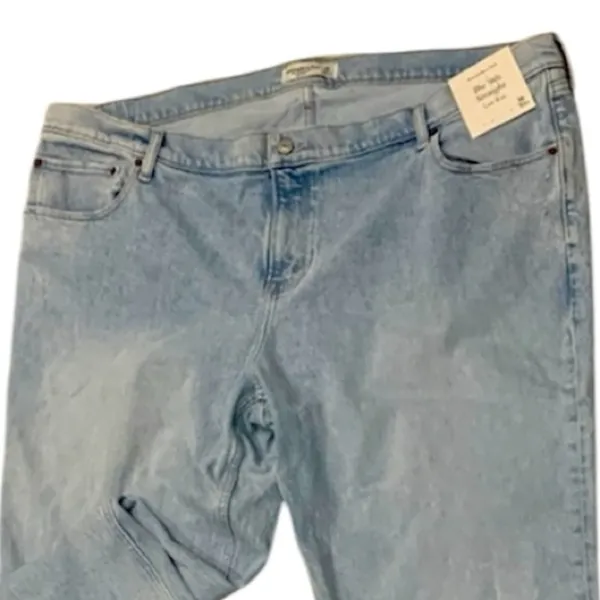 Abercrombie & Fitch The 90s Straight low rise size 22 - Image 11
