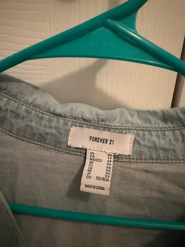 Jean Dress Forever 21 - Image 4