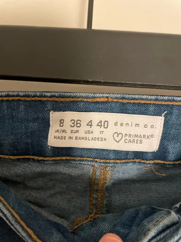 Primark Denim High-Waisted Jeans Skinny Co Dark Wash - Image 2