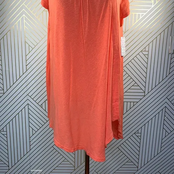 Free People Keep it Casual Tee‎ in Coral Coast - Image 4