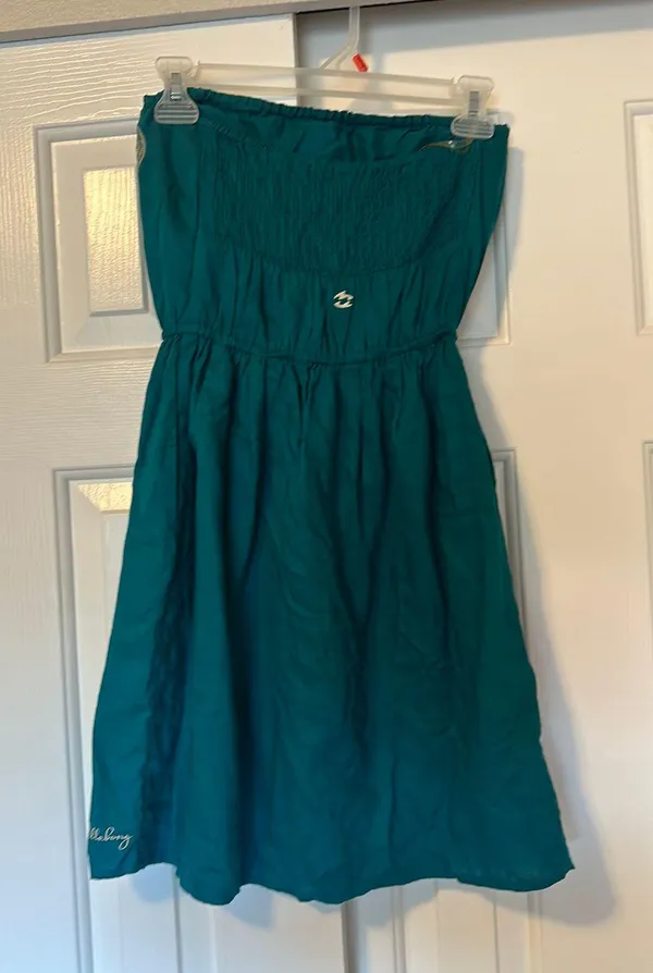 Billabong Vintage Strapless Dress - Image 2