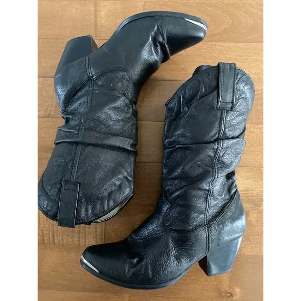 Dingo Women's Dingo Olivia Western Black Boots size 8.5 - Image 10