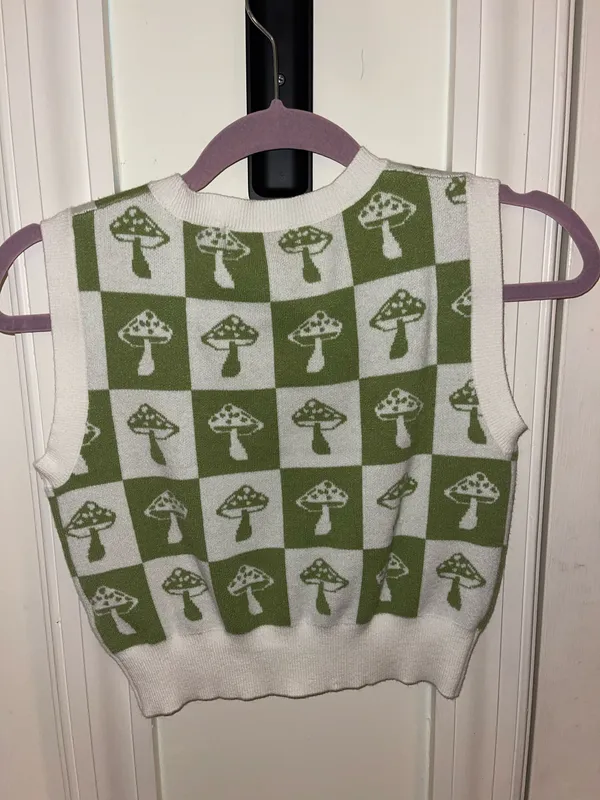 Altar’d state mushroom sweater vest - Image 2