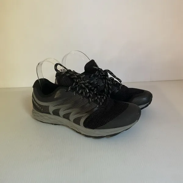 Merrell Mix Master 4 Trail Running Shoes Black Gray Lace Up Sneakers - Image 3
