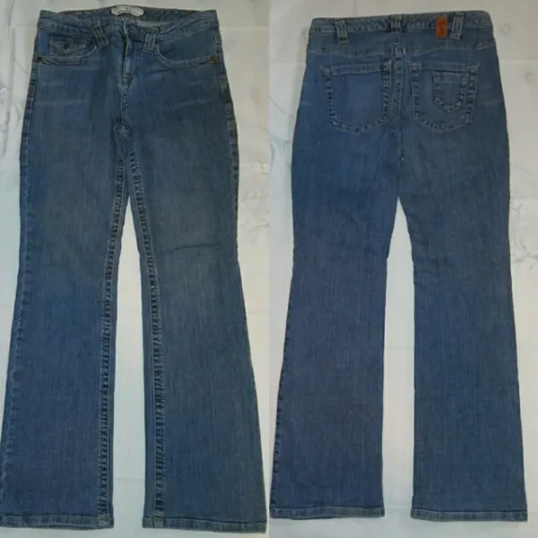Tommy Hilfiger Hipster Boot Denim Jeans Size 6 - Image 4