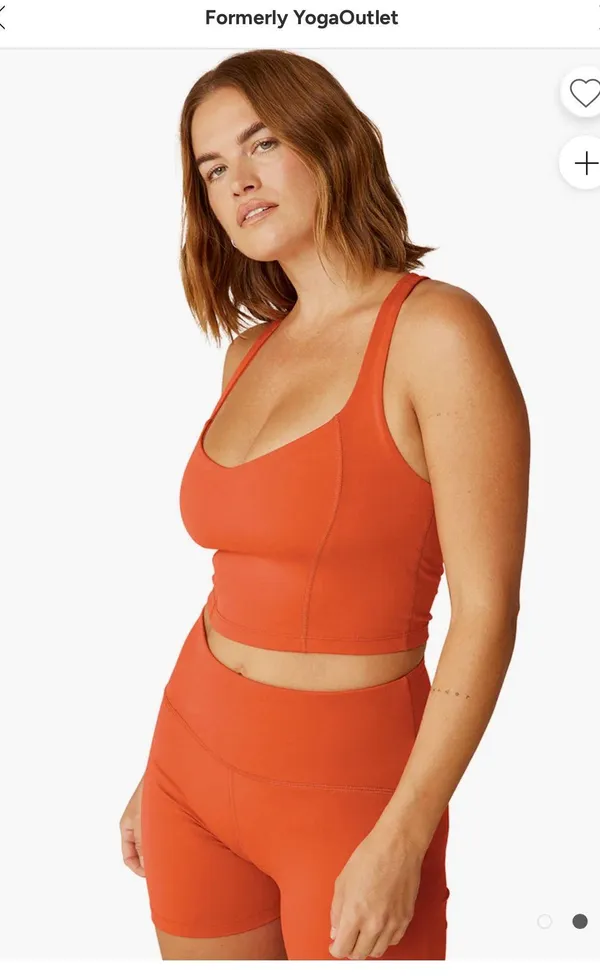 Beyond Yoga Orange  Tank top - Image 4