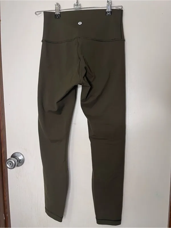 lululemon Align™ High-Rise Pant Army Green. Size 6 - Image 3