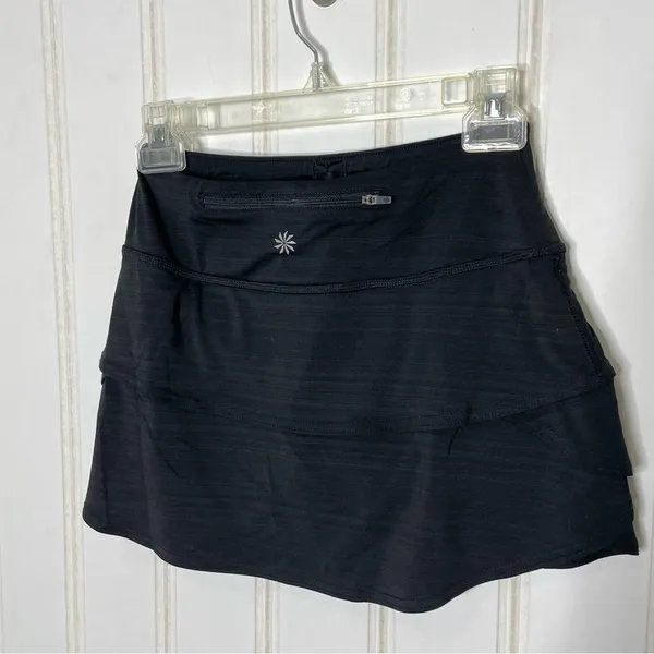 Athleta Black Athletic Skort Sz XXS 90 - Image 10