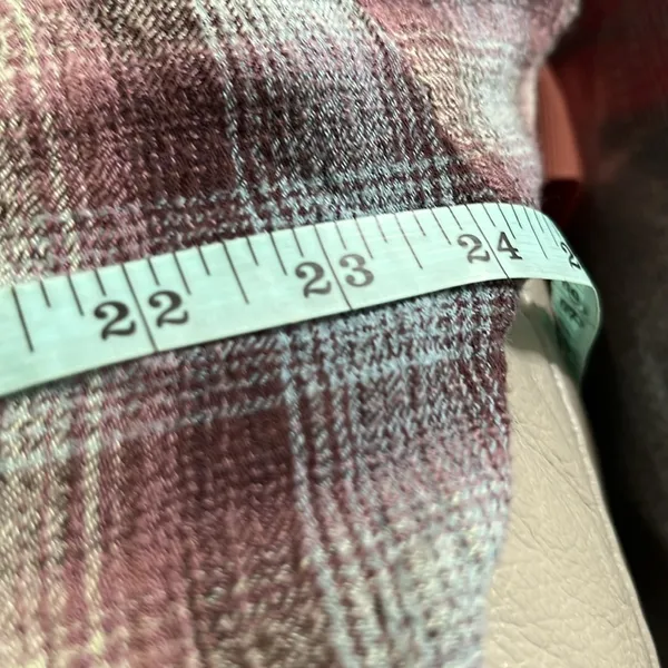 Free People Before I Let Go Plaid Romper Oversized Size Small - Image 10