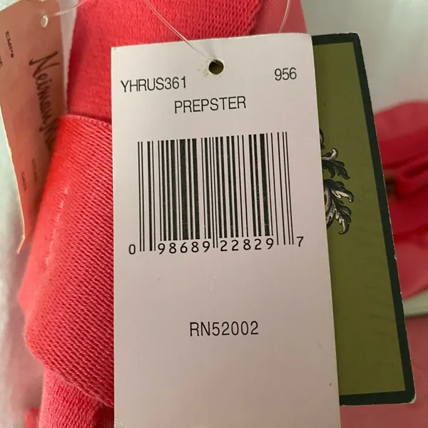 Satin pink shoulder gold chain Transparent Pocket In Front S -NWT - Image 5