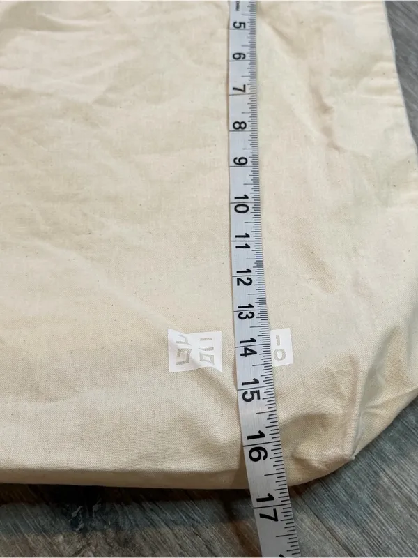 UNIQLO Large Reusable Cotton Tote Off White Japan Exclusive Bag NWT - Image 5