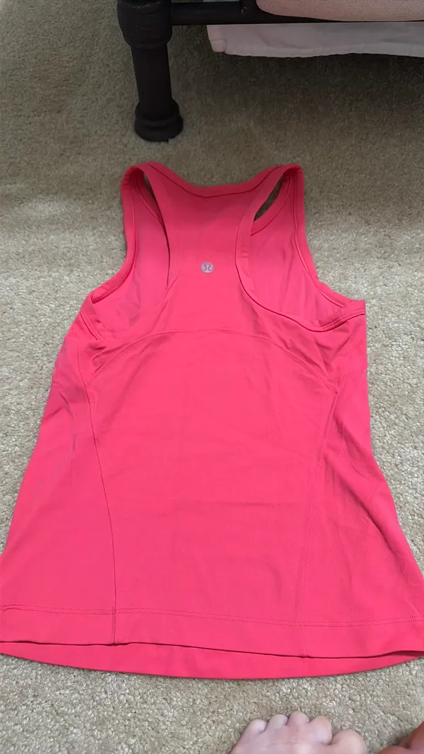 Lulu Align Waist Length Tank Pink Size 2 - Image 3