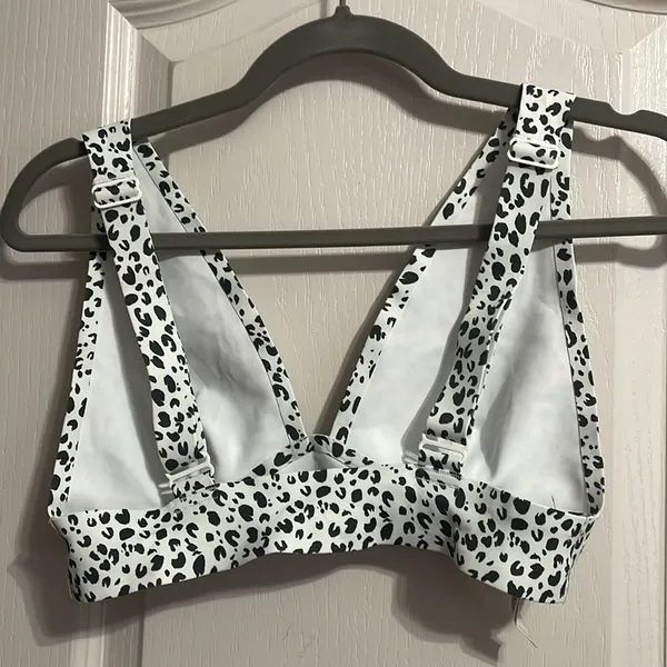 Intimately Free‎ People Erin Animal Print Scuba Bralette Coquette Lounge - Image 3