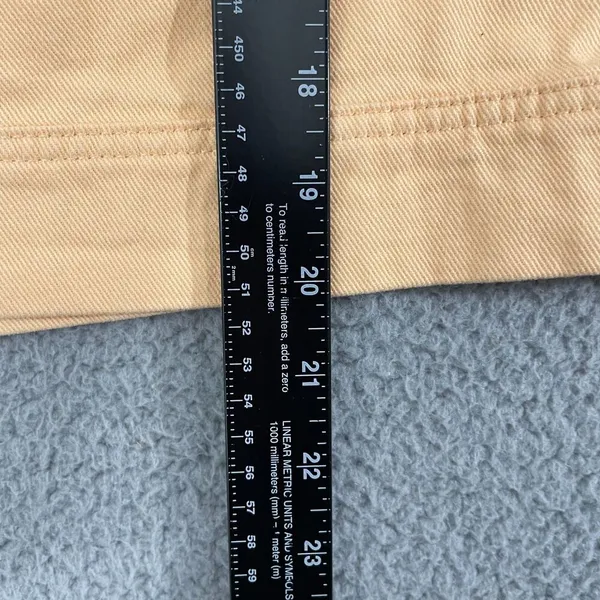 Nicole Miller Cropped Bomber Jacket Women M Orange Utility Full Zip NWT‎ - Image 5